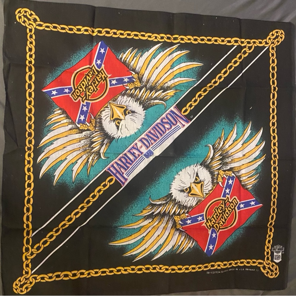 Harley-Davidson Chain and Eagle Bandana